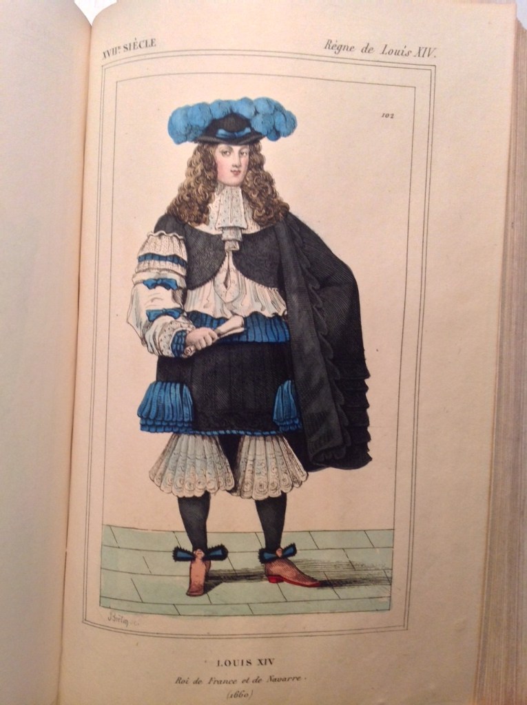 Costumes français depuis Clovis : Louis XIV