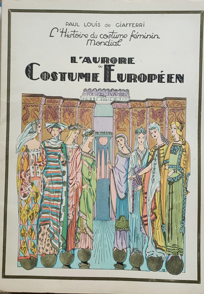 Giafferri Histoire Costume Féminin : le costume européen 1925