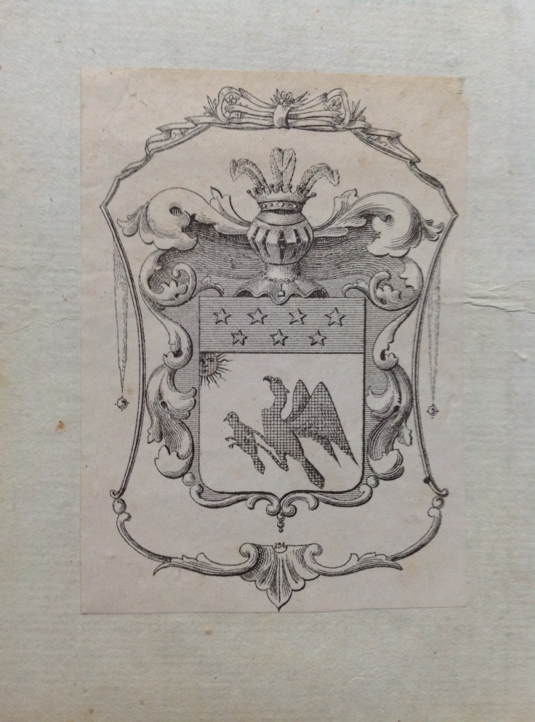 Mémoires manuscrits Baron Fain : ex-libris