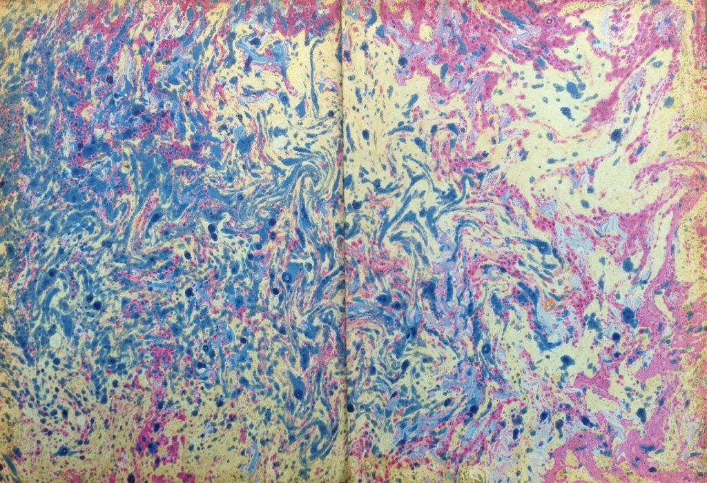 René Kieffer relieur d'art : pages de garde 1926