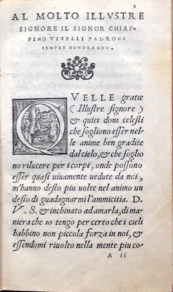 Francesco Petrarca Rimedi Fortuna : typographie