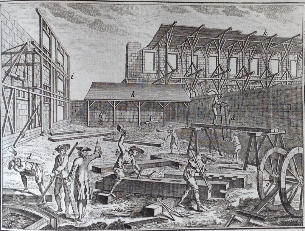 Encyclopédie Méthodique Charles Panckoucke : charpente
