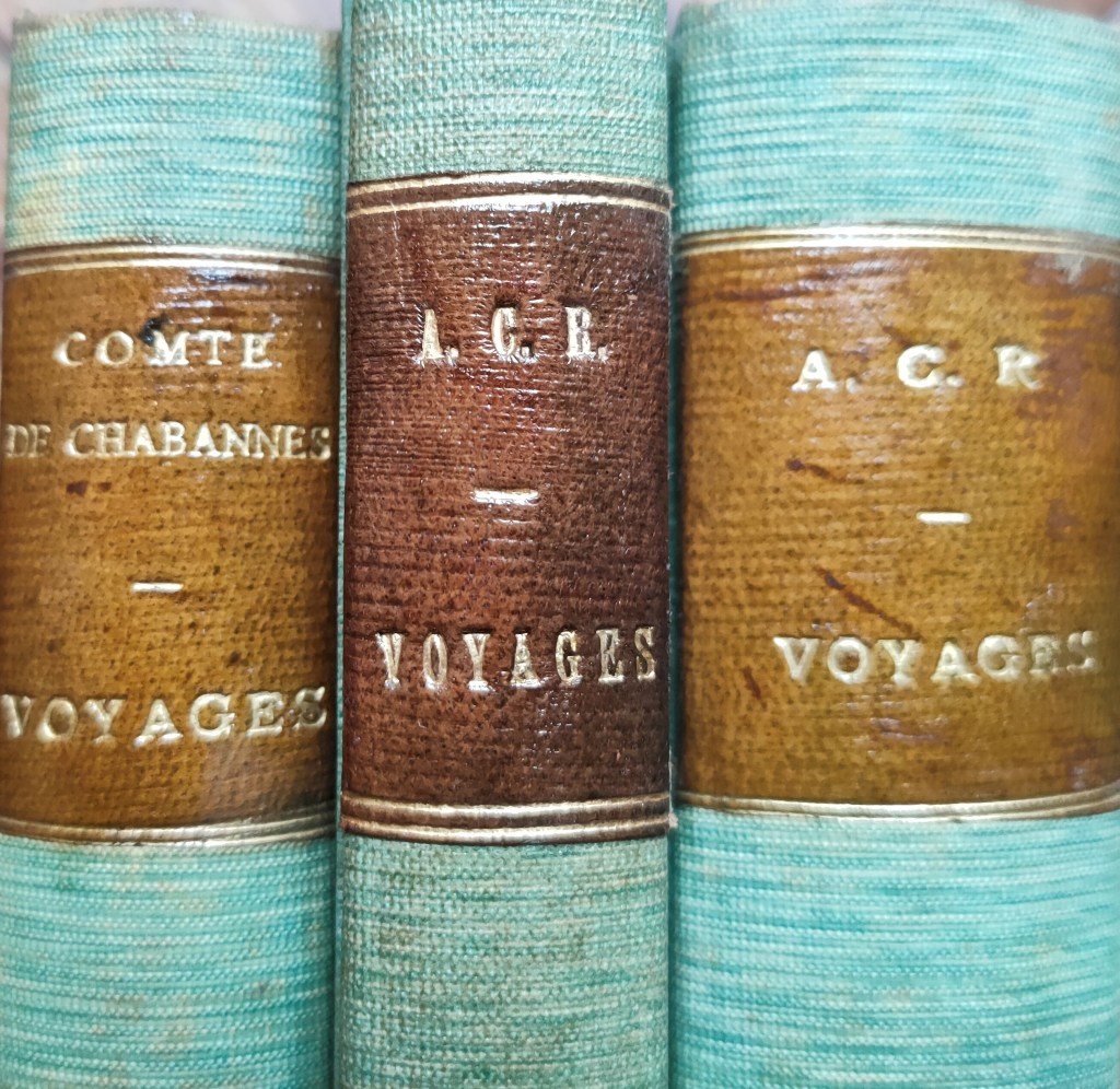 Automobile Club Rhône 1902 : 3 volumes de voyages racontés par le comte Henri de Chabannes