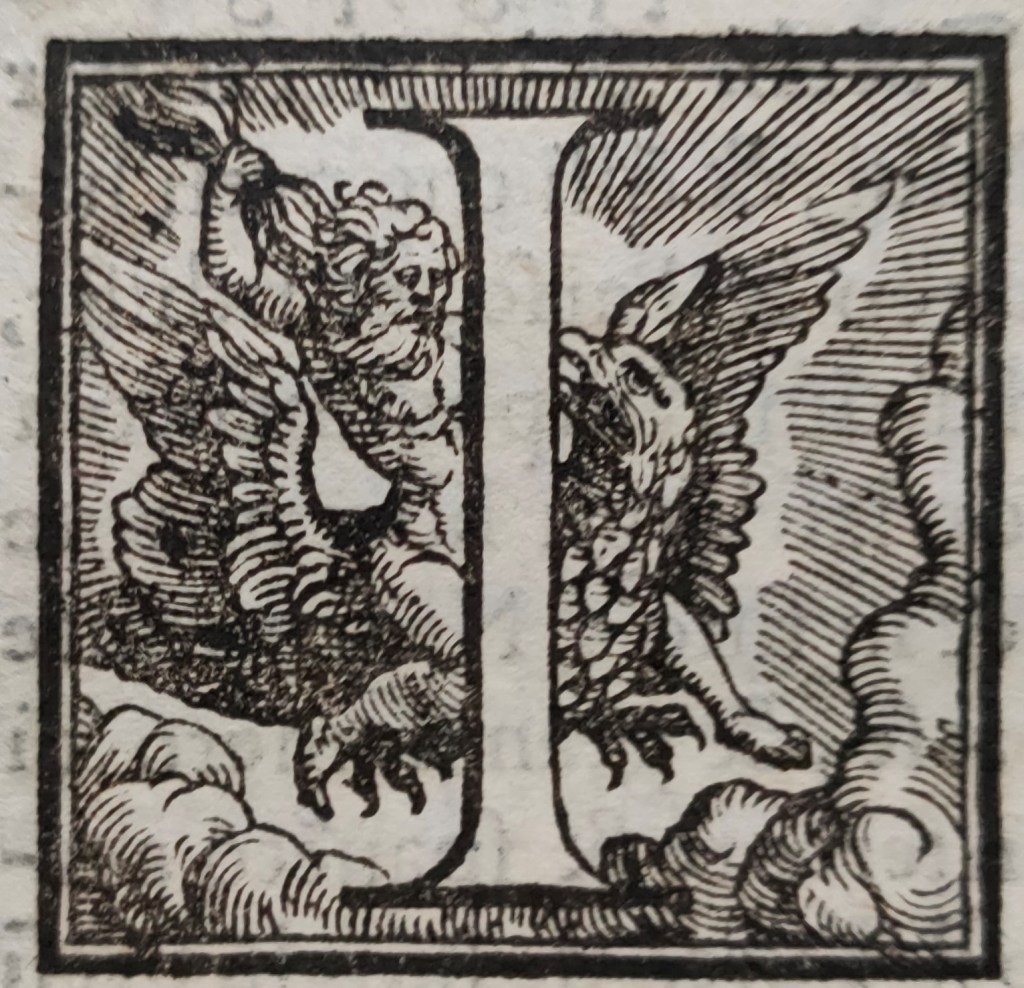 Pietro Bembo Initiales illustrées