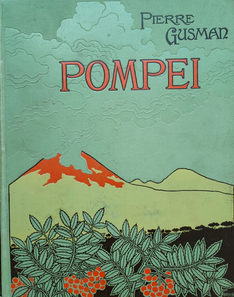 Pompéi Pierre Gusman couverture illustrée par Léon Rudnicki