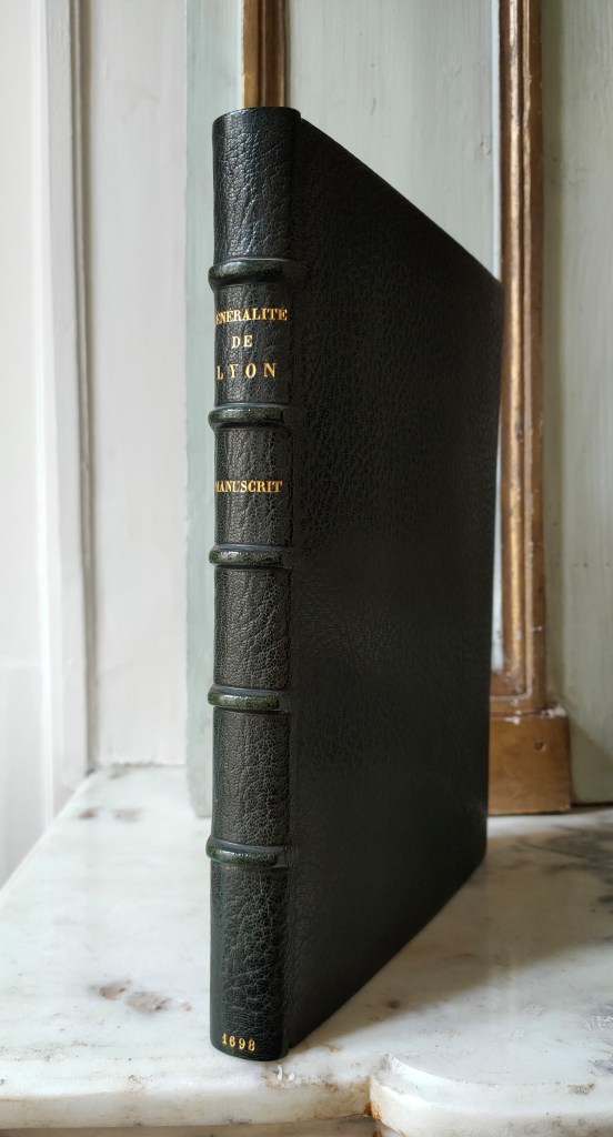Mémoire sur la généralité de Lyon