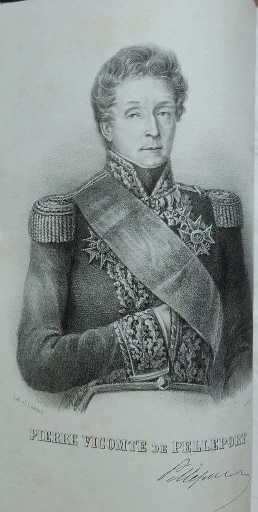 Général Pelleport Souvenirs militaires portrait