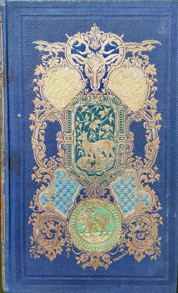 Giraudière chasse cartonnage polychrome