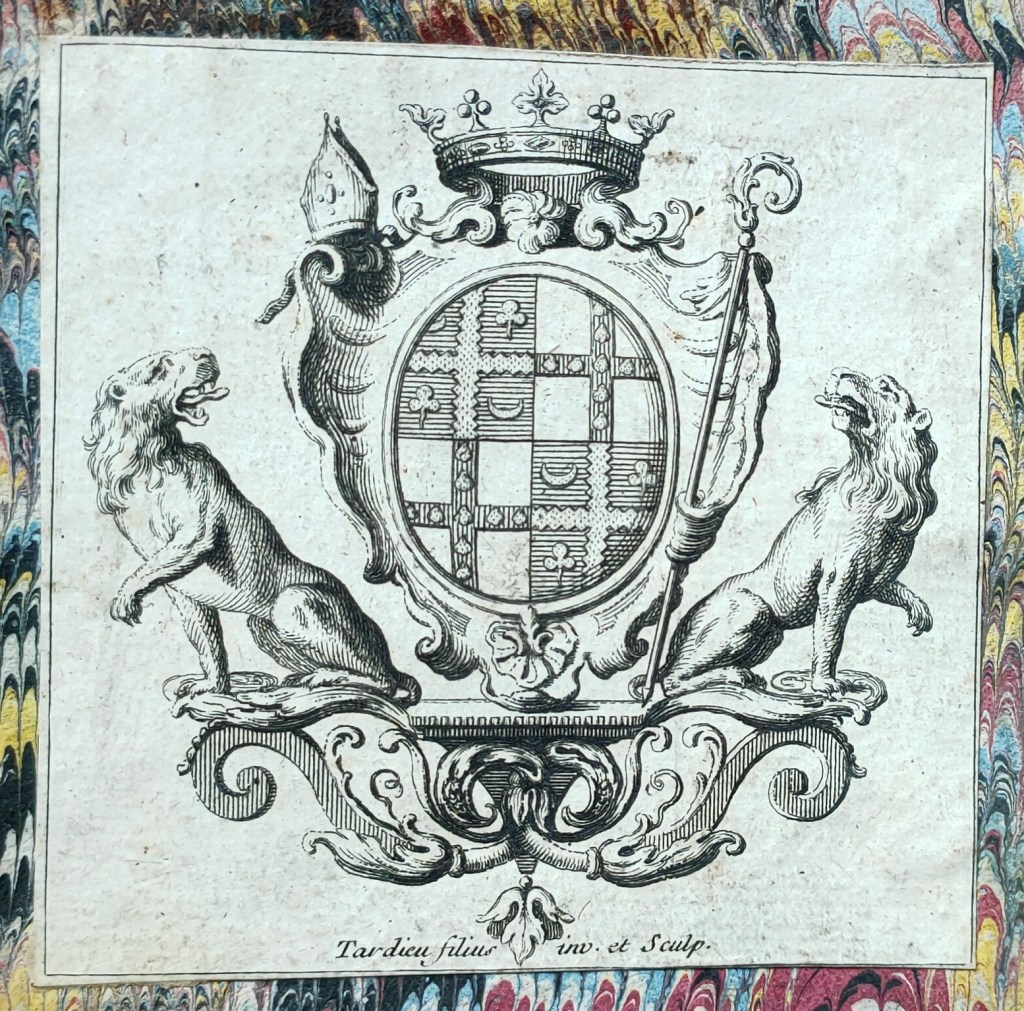 Ex-libris abbé Pucelle