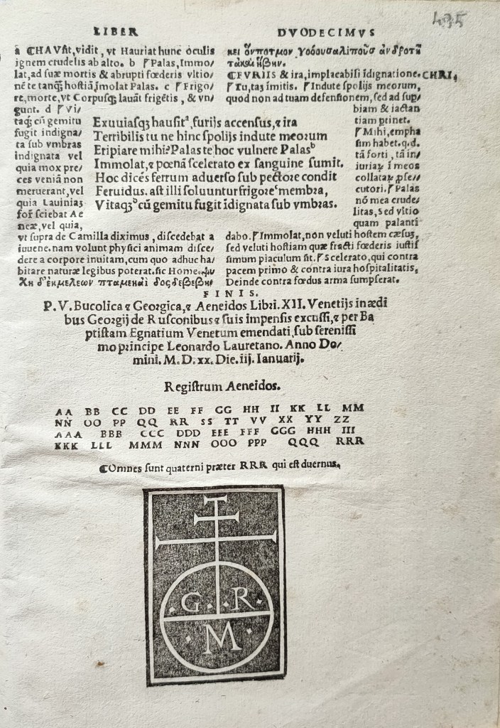 In aedibus Georgii Rusconibus