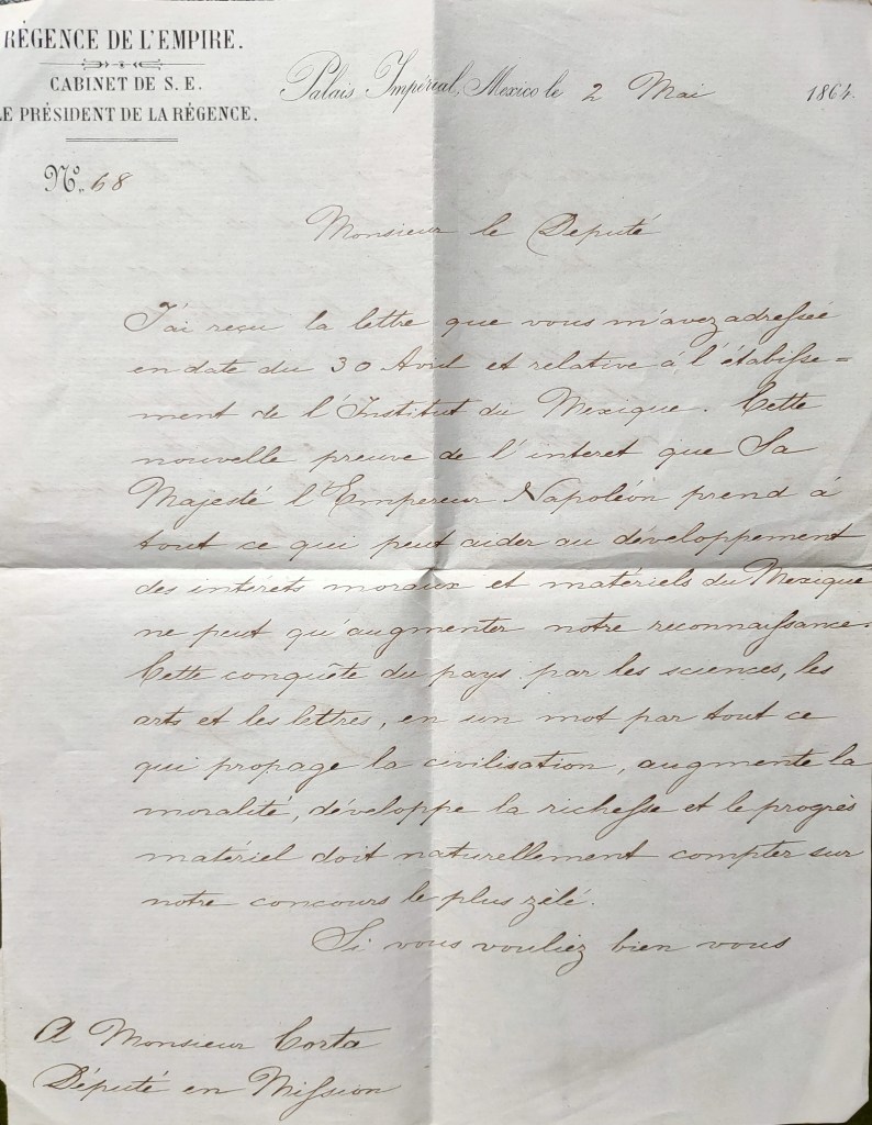 Juan Nepomuceno Almonte (1803-1869) Mexique