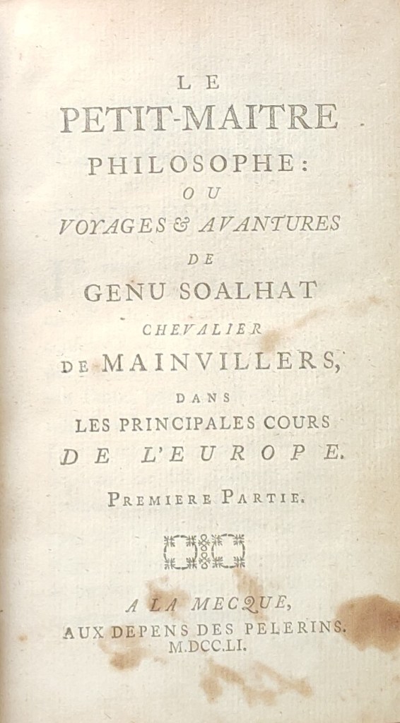 chevalier Soalhat de Mainvillers