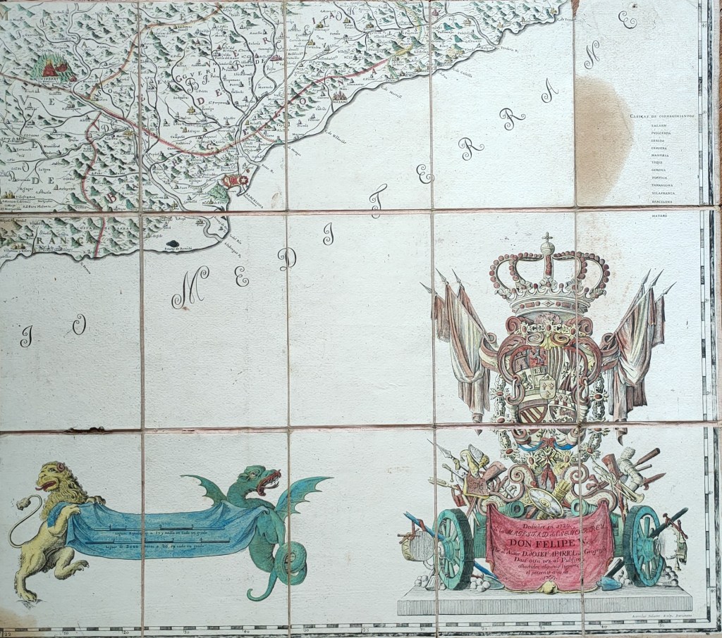 Nueva descripción geographica del Principado de Catalvña 1769