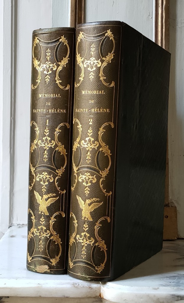 Mémorial Sainte-Hélène Cases : reliure romantique