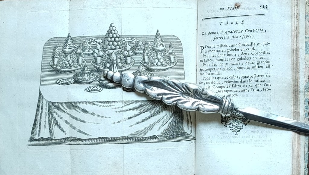 Massialot Instruction confitures liqueurs  : Nouvelle instruction pour les confitures  Massialot 1740