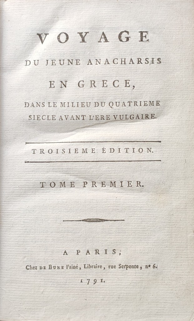 Voyage du jeune Anacharsis