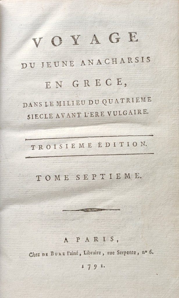 Voyage du jeune Anacharsis