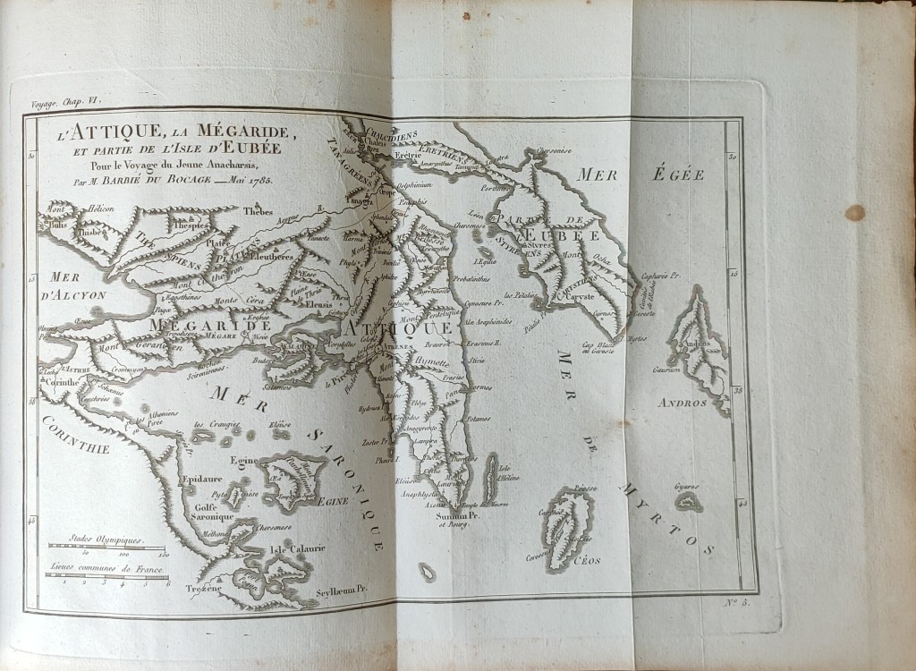 Cartes du Voyage du jeune Anacharsis