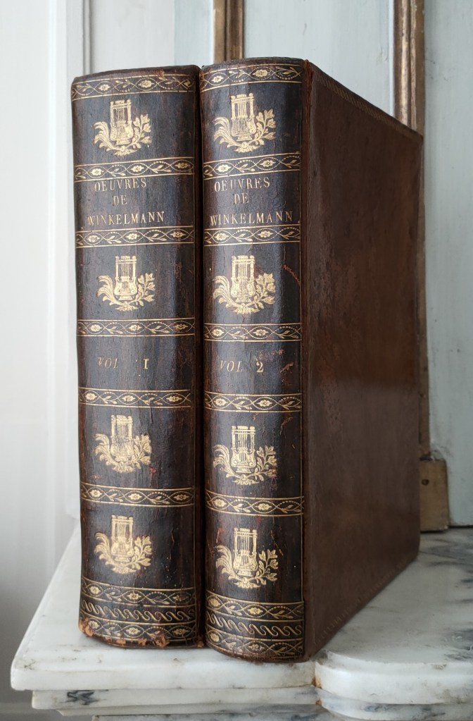 Winckelmann histoire de l'art chez les anciens