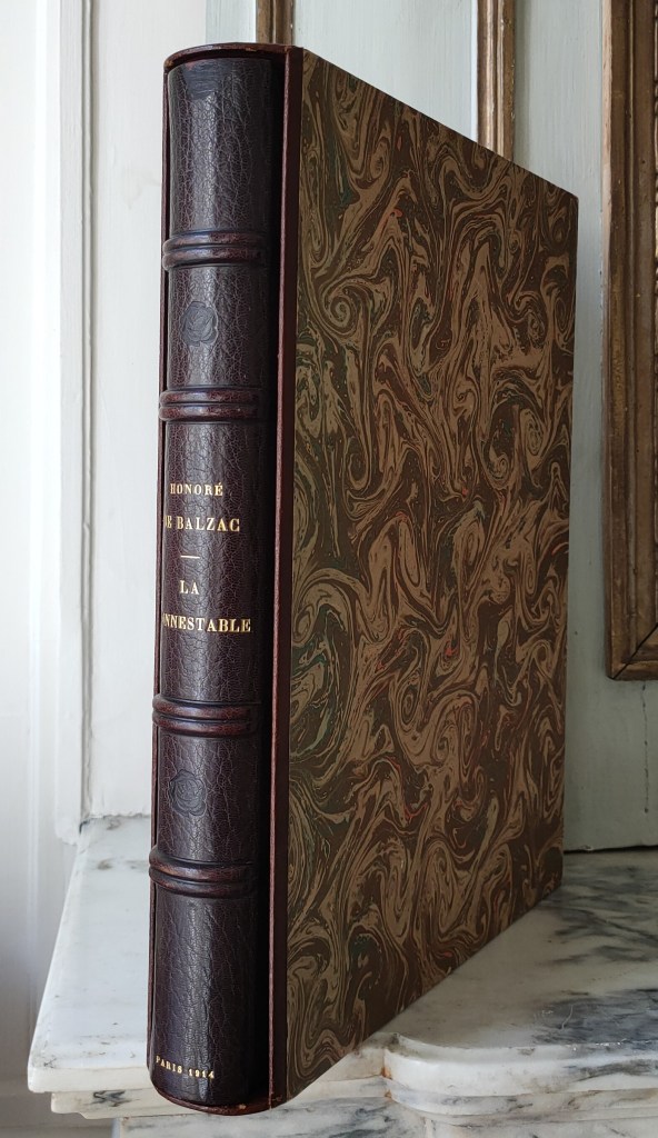 Relieur Charles Meunier : La Connestable d'Honoré de Balzac