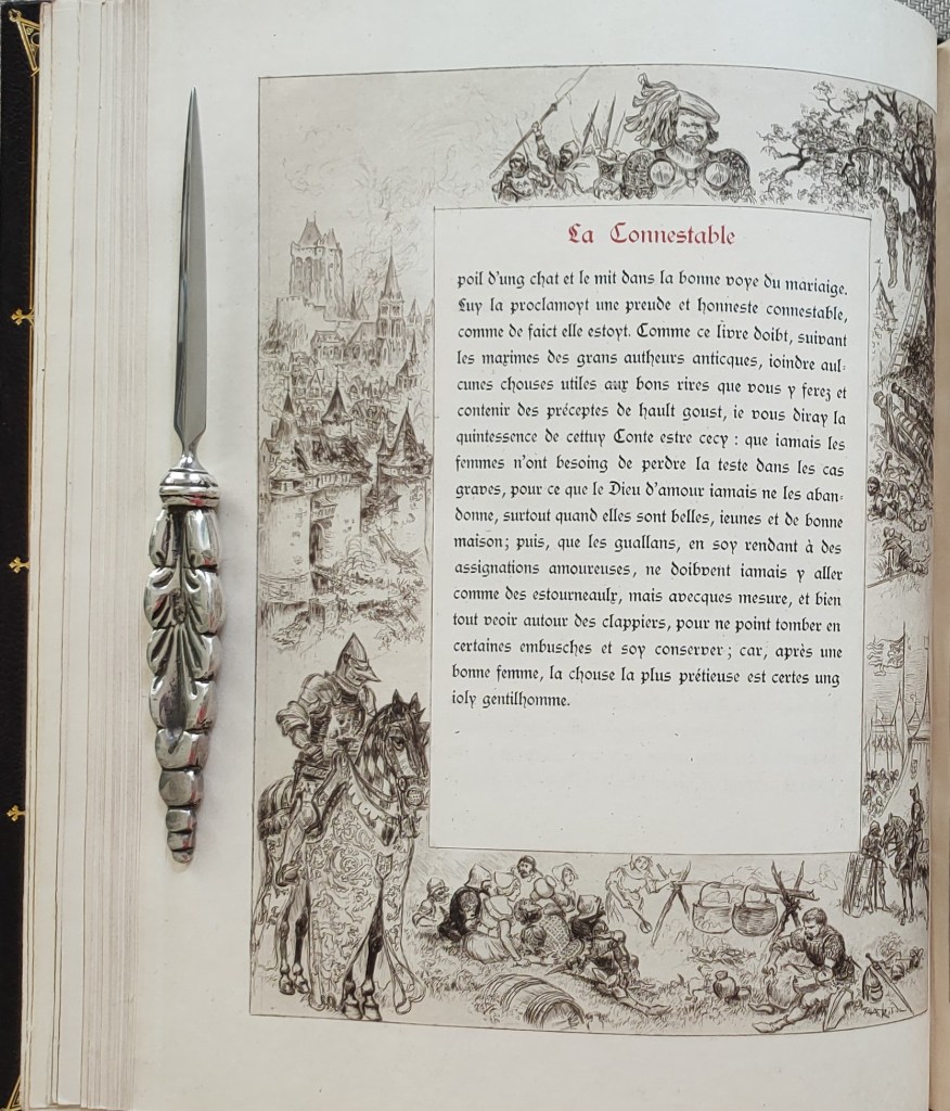 Reliure de Charles Meunier : avec les dessins d'Alfred Robida