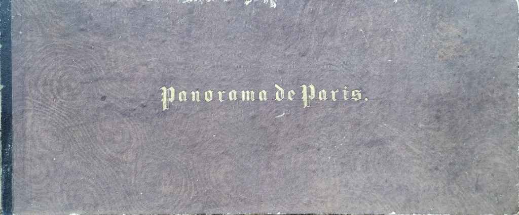 Panorama Intérieur Paris Aubert : couverture de l'album 1848