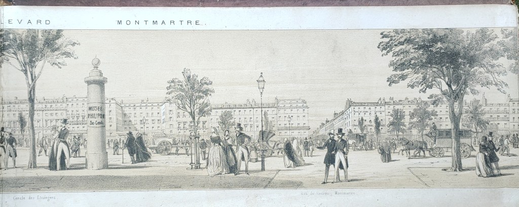 Panorama Intérieur Paris Aubert : boulevard Montmartre