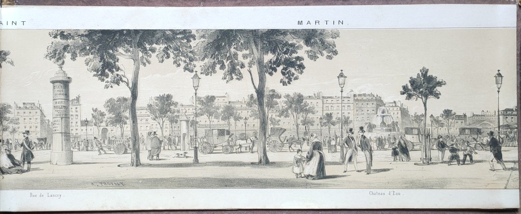 Panorama Intérieur Paris Aubert : boulevard Saint-Martin