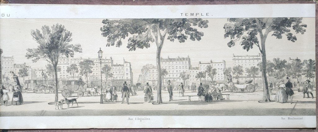 Panorama Intérieur Paris Aubert : rue du Temple
