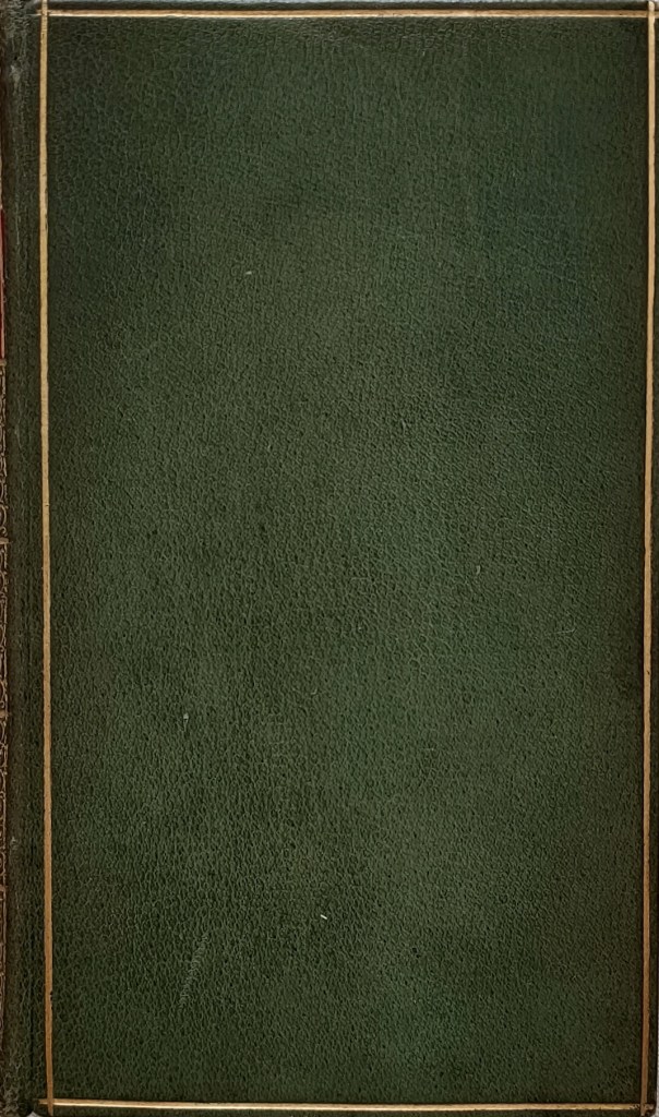 Montesquieu Arsace et Isménie 1783 : reliure de maroquin vert
